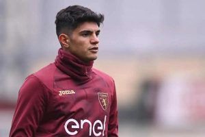Bellanova con la maglia del Torino