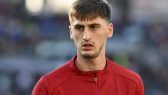 Kumbulla con la maglia della Roma