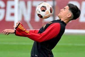 Paulo Dybala a Trigoria