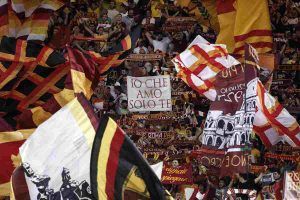 Tifosi romanisti in trasferta