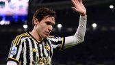 Federico Chiesa con la maglia della Juventus