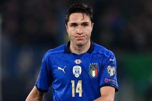 Chiesa con la Nazionale