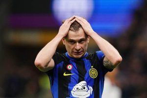 Nicolò Barella a rischio forfait