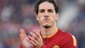 Nicolò Zaniolo con la maglia della Roma
