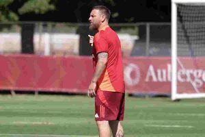 de rossi allenamento