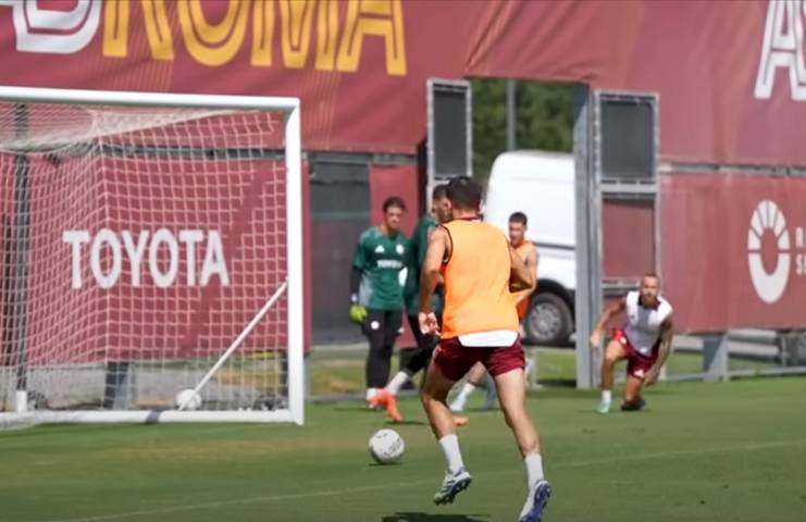 Allenamento al centro sportivo