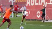 gol angelino in allenamento