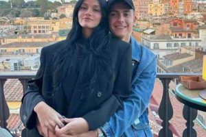 Dybala e la moglie Oriana