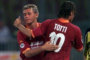 Cassano e Totti