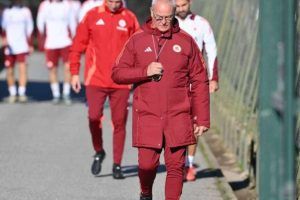 Ranieri a Trigoria