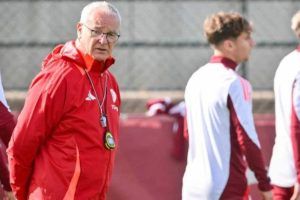 Allenamento a Trigoria