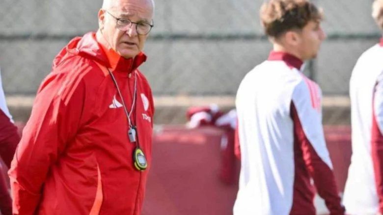 Allenamento a Trigoria