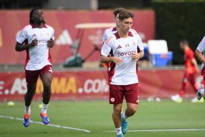 Allenamento a Trigoria