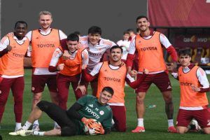 Foto Paredes allenamento