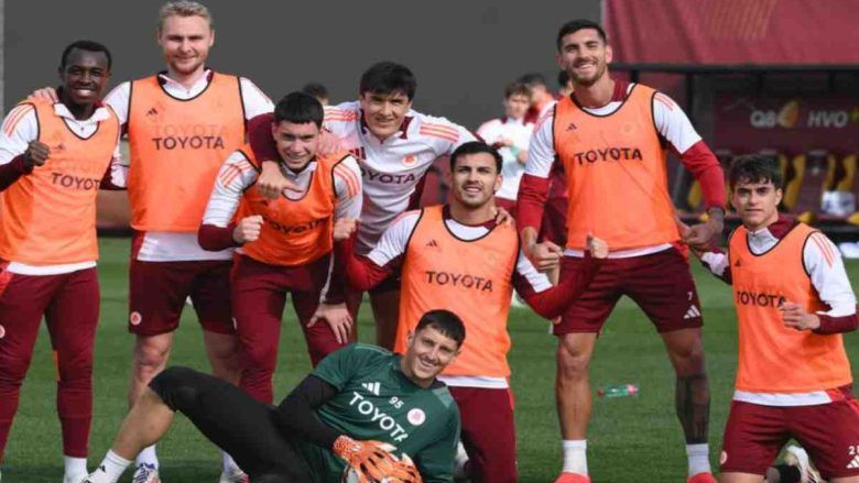 Foto Paredes allenamento