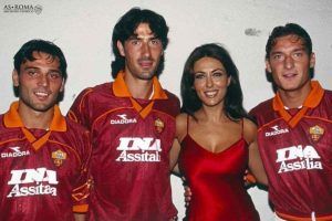 Montella, Delvecchio, Ferilli, Totti