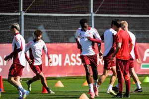 allenamento trigoria