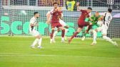 el shaarawy tocco mano roma juve