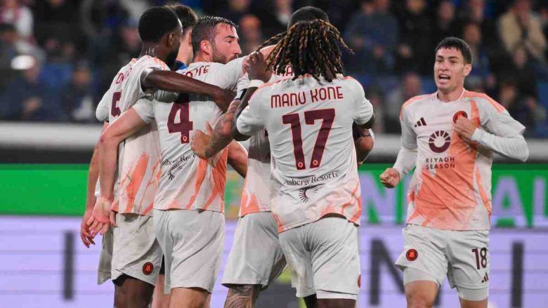 AS Roma esultanza