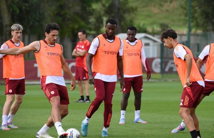 Allenamento Trigoria  