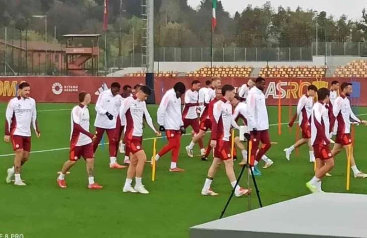 Allenamento Trigoria