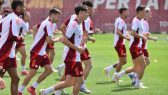 Allenamento a Trigoria