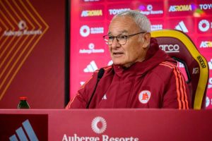 Claudio Ranieri in conferenza stampa