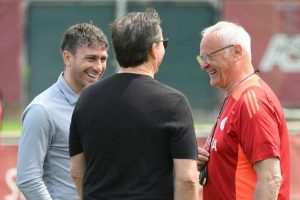 Ghisolfi, Friedkin e Ranieri a colloquio