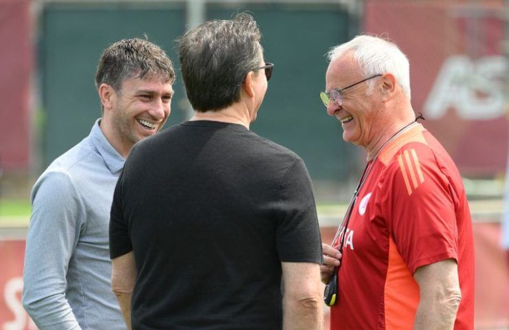 Ghisolfi, Friedkin e Ranieri a colloquio