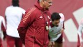 Ranieri in allenamento