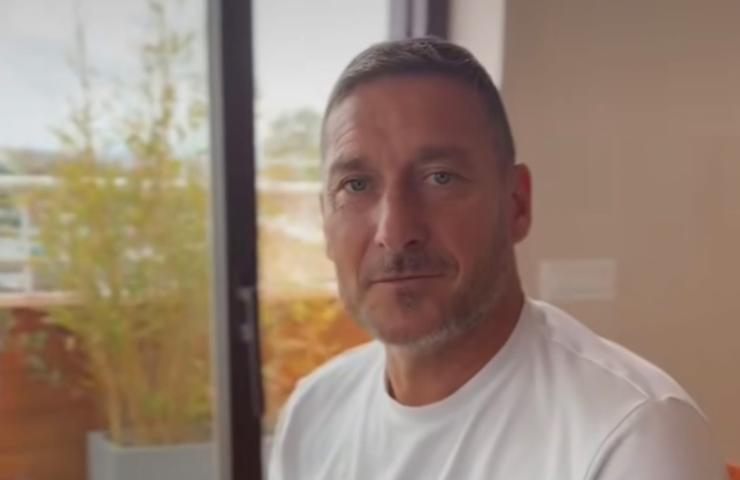Francesco Totti ritorno in società