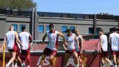 Allenamento a Trigoria