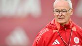 ranieri guida l'allenamento pre atalanta