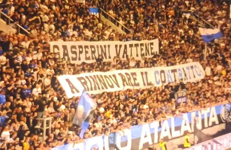 striscione gasperini