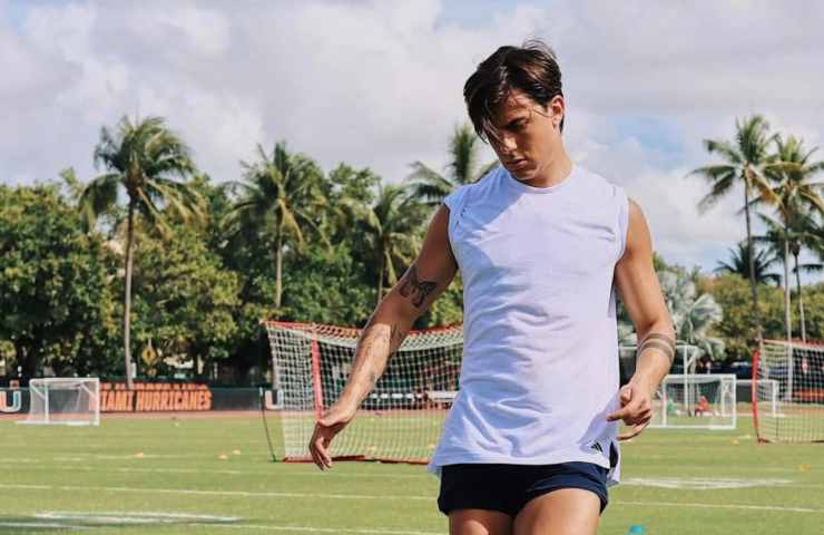 Dybala la foto fa sognare