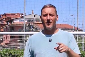Nuova avventura in campo Francesco Totti