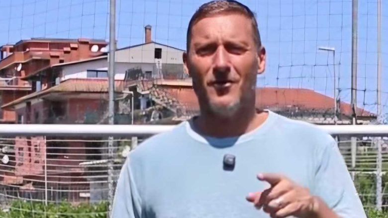 Nuova avventura in campo Francesco Totti