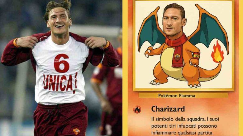 totti pokemon copertina