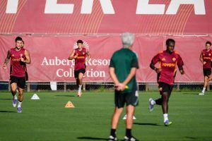 allenamento a trigoria gasperini 1200