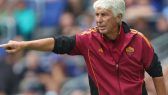 Gasperini dà indicazioni in campo