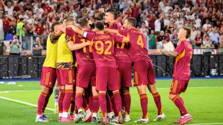 I giallorossi in campo