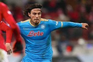 Il calciatore macedone Elmas