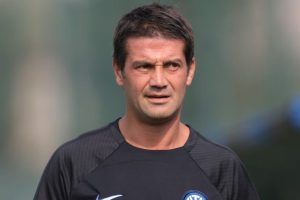 Il tecnico dell'Inter Cristian Chivu