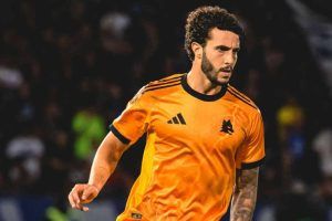 Mario Hermoso nella partita col Pisa