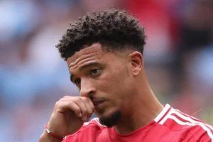 Manchester United gesto Sancho