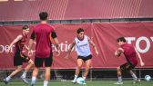 Allenamento a Trigoria