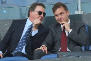 Dan e Ryan Friedkin allo stadio