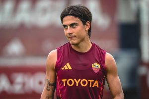 Dybala allenamento Roma