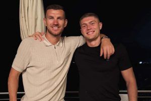 Edin Dzeko e Artem Dovbyk