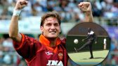 Francesco Totti e Erick Oduor